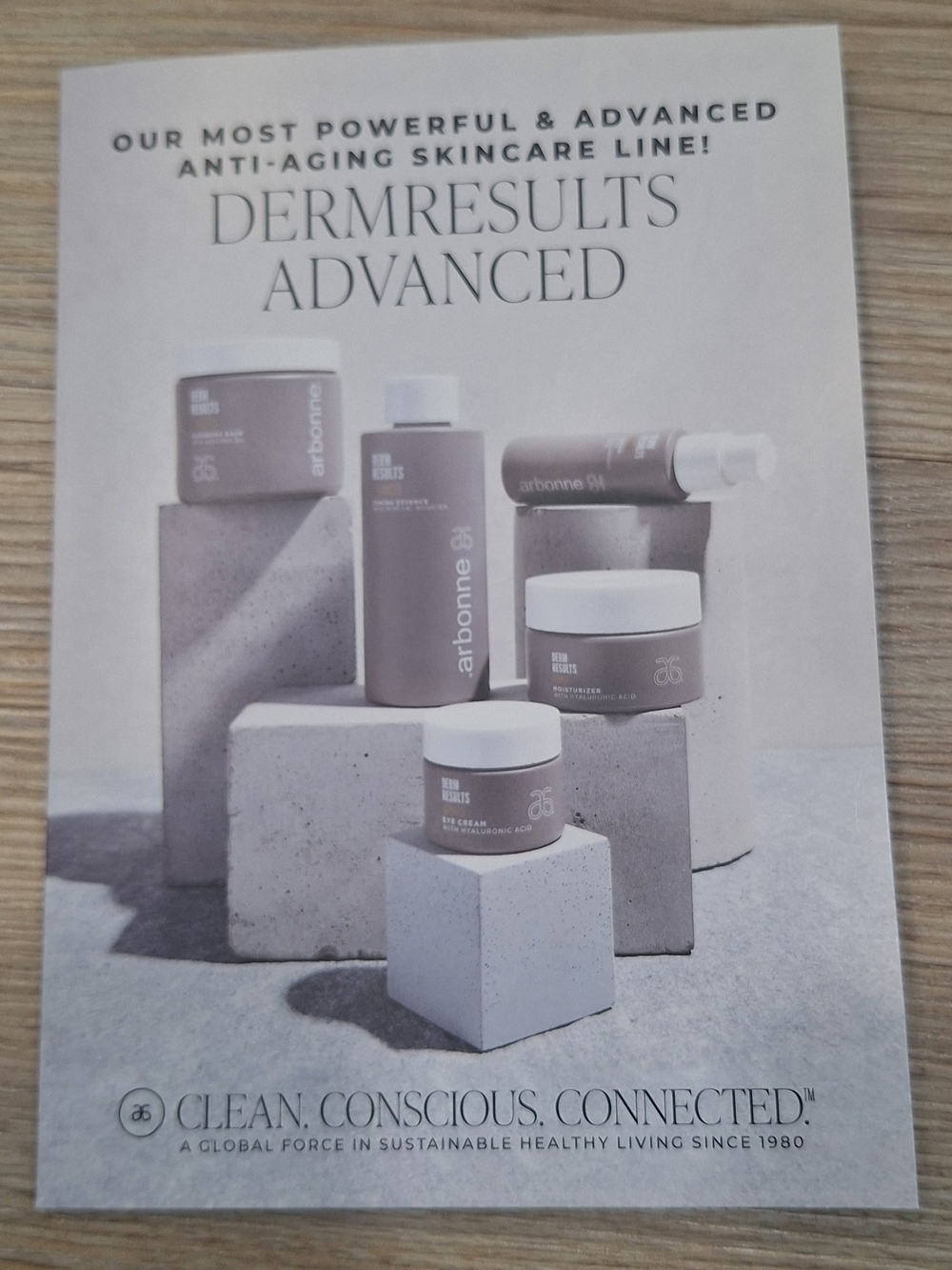 Arbonne DermResults Advanced 5 Step Regimen Sample Pack